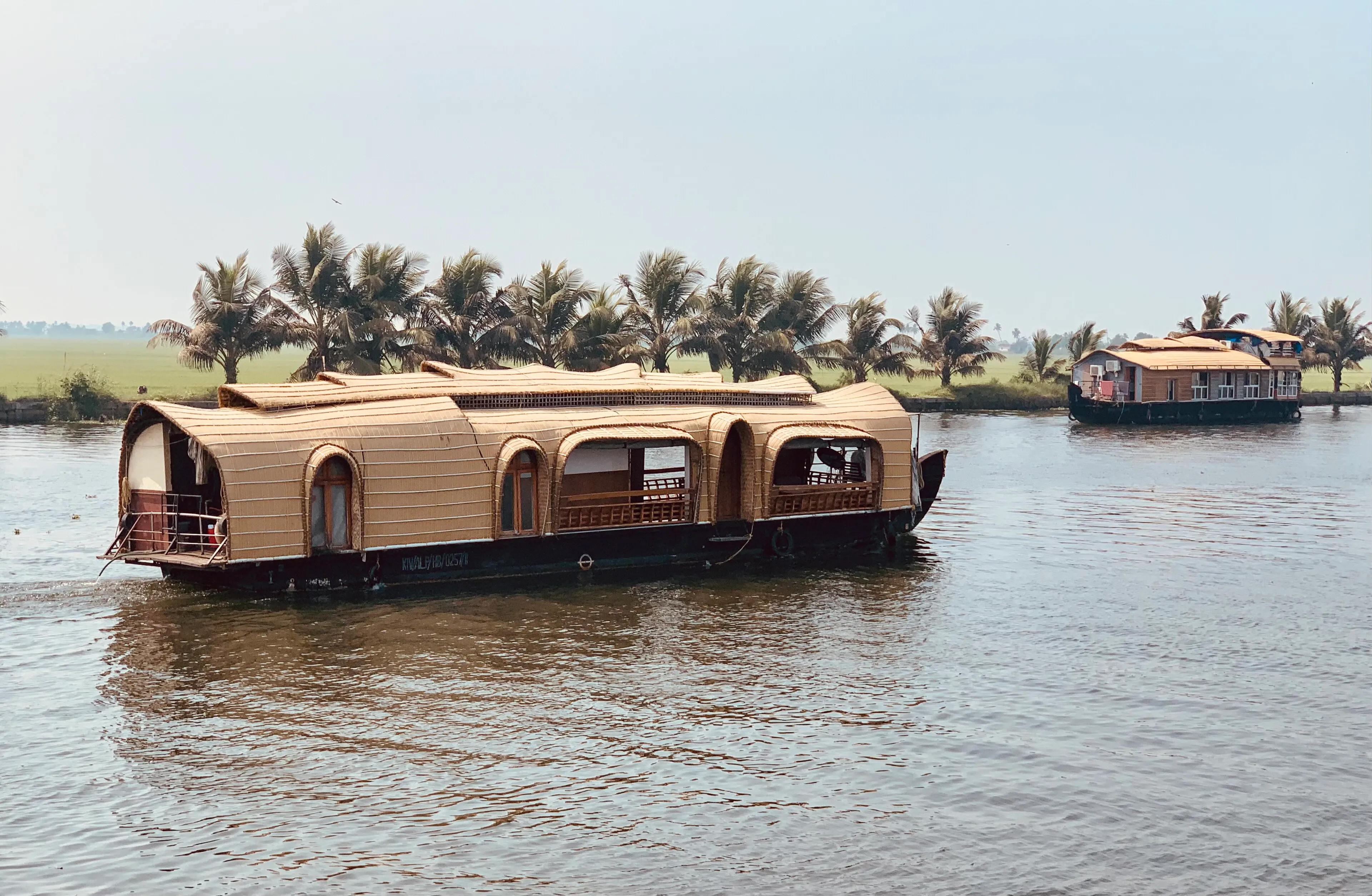 Alleppey, Kerala — Kerala's backwater capital and Nissi's houseboat home base.